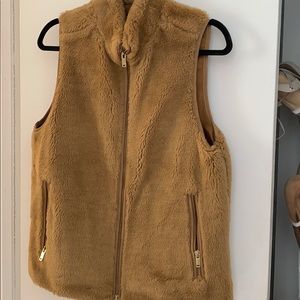 Fun fleece j crew vest